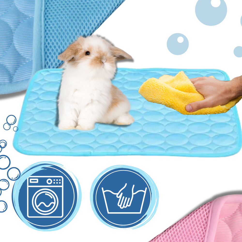 Tapis rafraîchissant en soie pour animaux de compagnie
