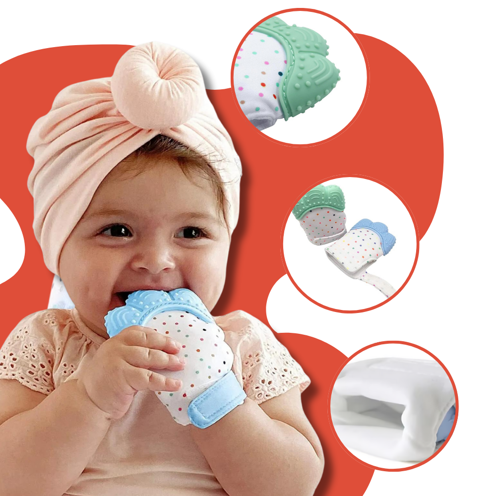 Gant de dentition apaisant