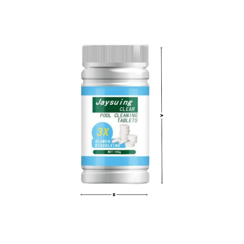 Tablettes de chlore extra purifiantes pour la piscine