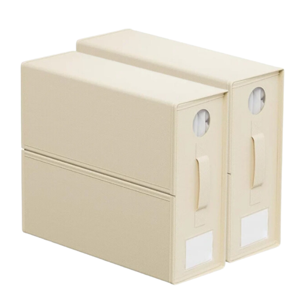 Organisateur cubique à fenêtre transparente
