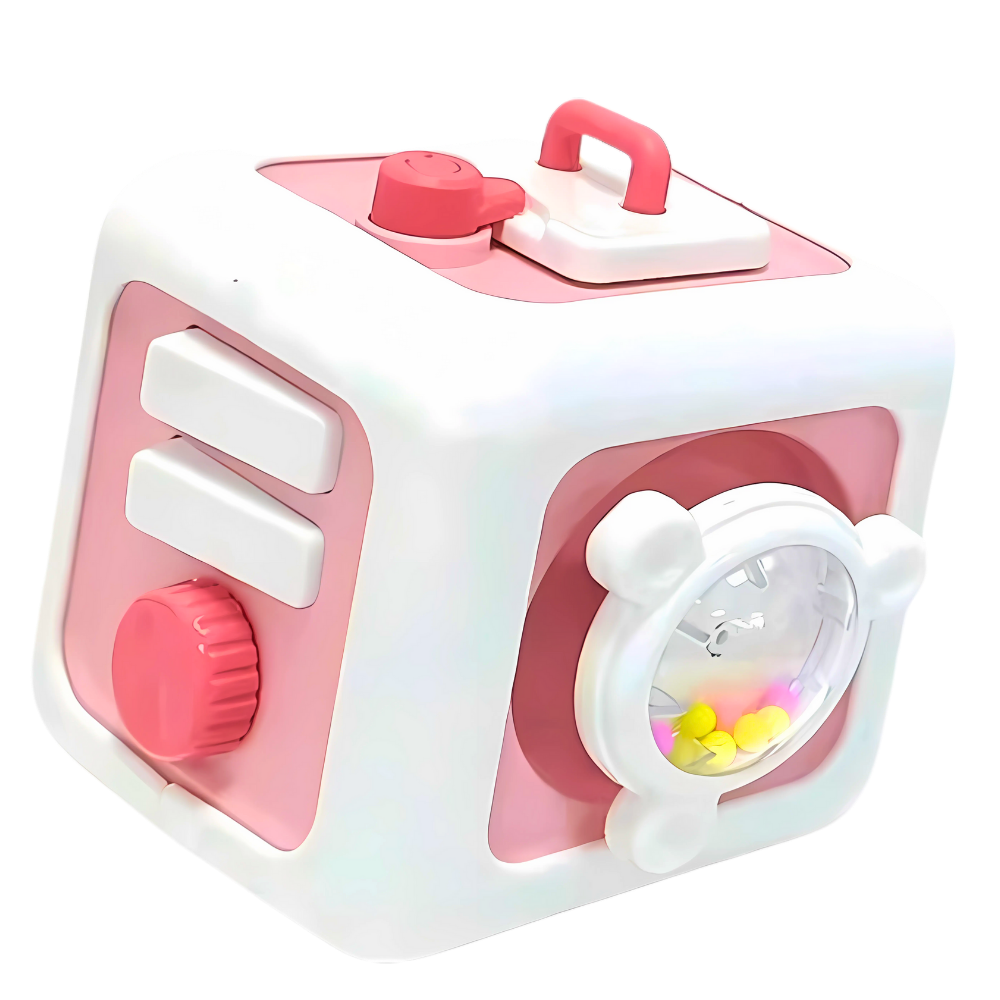 Jouet cube sensoriel 6 en 1