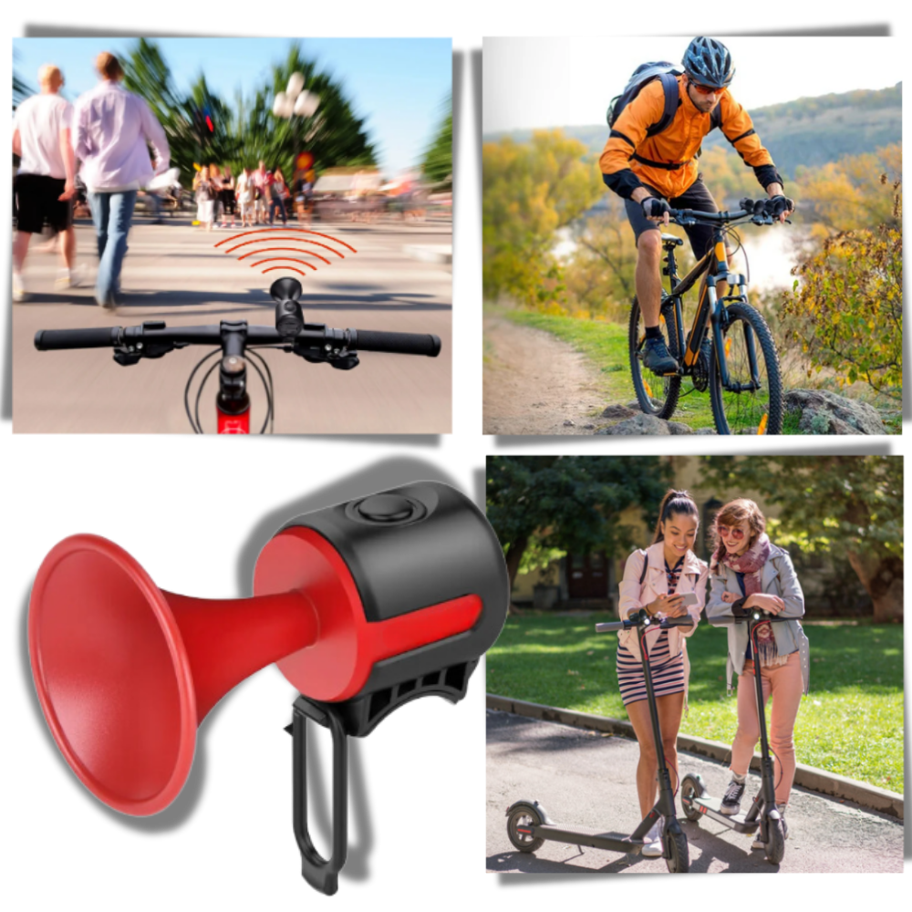 Klaxon de vélo électrique bruyant et étanche
