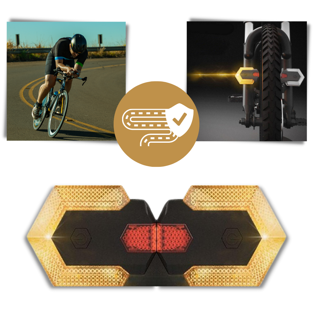 Voyants lumineux sans fil pour vélos