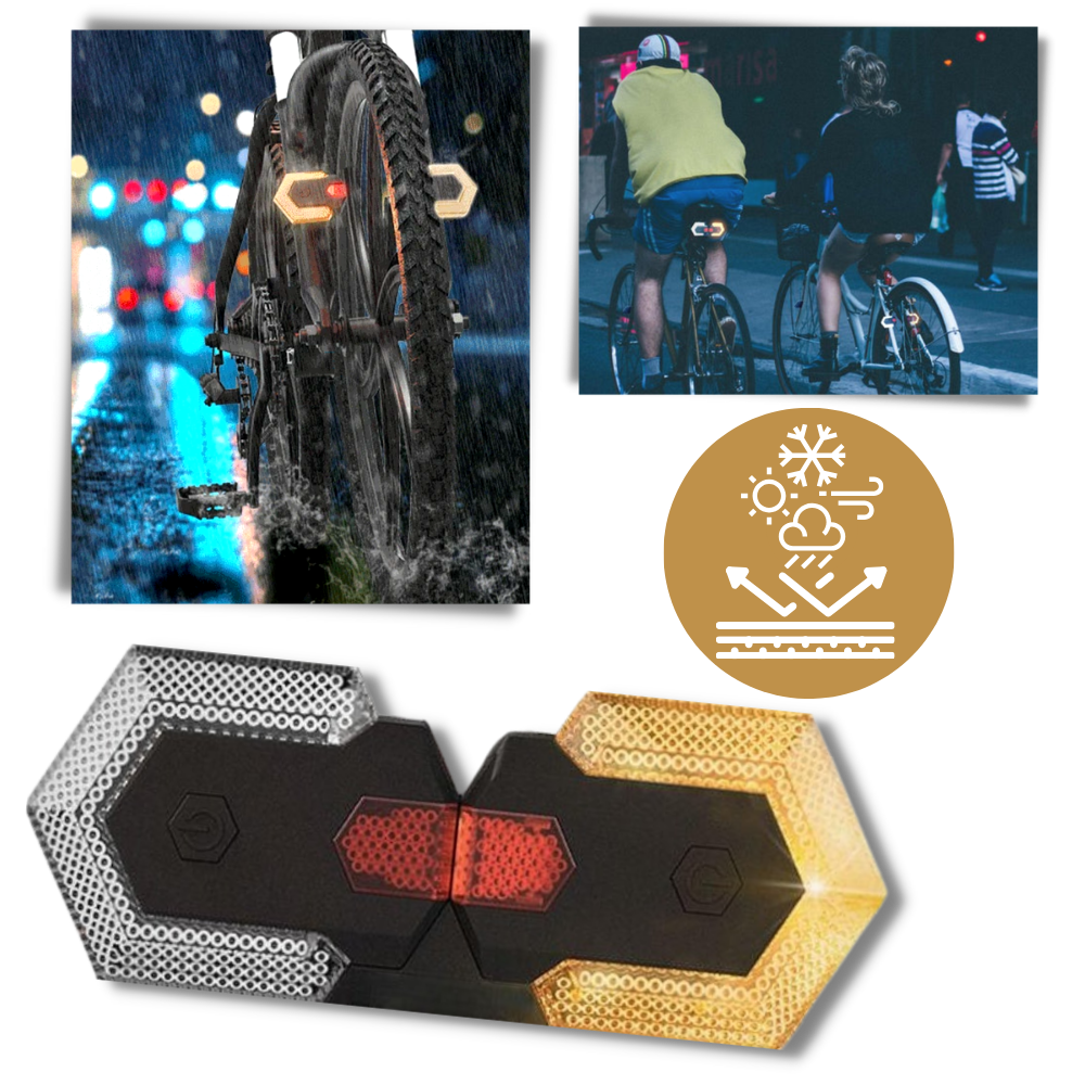 Voyants lumineux sans fil pour vélos