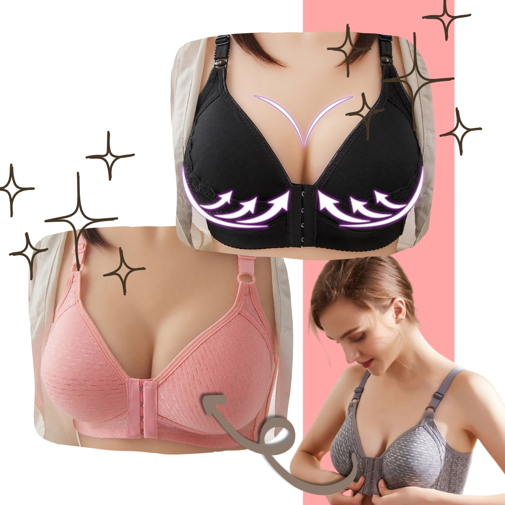 Soutien-gorge push-up grande taille sans fil