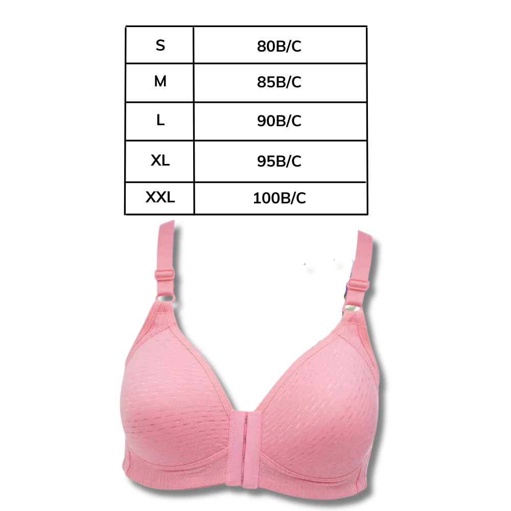 Soutien-gorge push-up grande taille sans fil